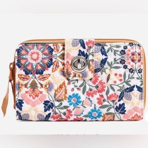 Vera Bradley RFID Turnlock Wallet